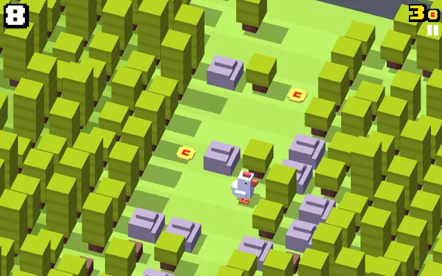 Crossy Road gameplay screenshot 1