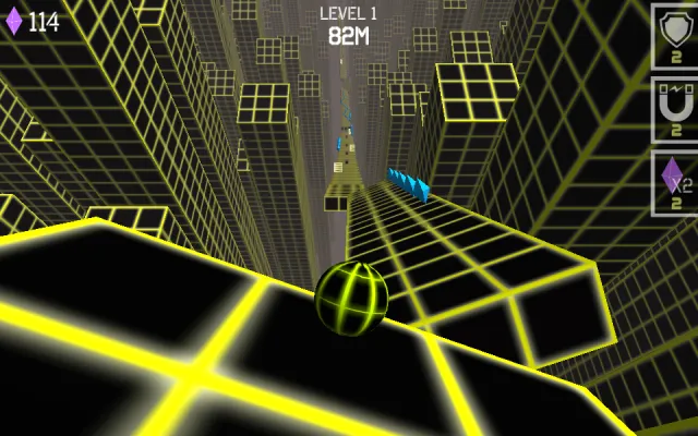 Slope 2 gameplay screenshot 2