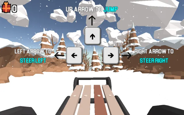 Snow Rider 3D gameplay screenshot 2